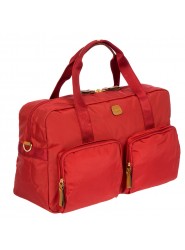Bric's X-Travel Reisetasche mit Taschen-Rot